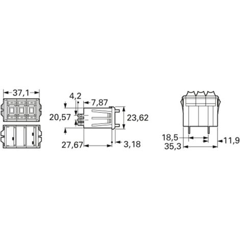 Bourns 3683S-1-103L Potentiomètre Cermet 2 W 10 kΩ 1 pc(s)