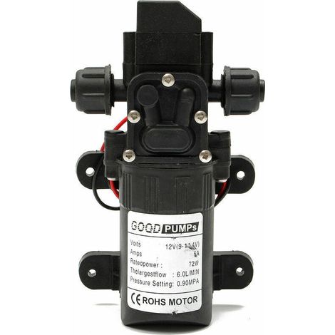 12V 70W DC High Pressure Diaphragm Water Pump, Diaphragm Suction, 6L/min, Boat, NF (1/5)