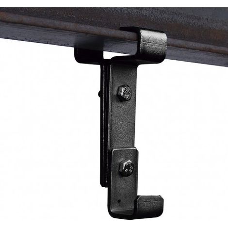 GANCHO COLGADOR VIGA PINT.NEGRO 100 MM - EHLIS