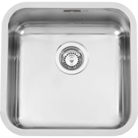 Reginox Einbaubecken IB 40x40 Edelstahl poliert mit Handbedienung (1/5)