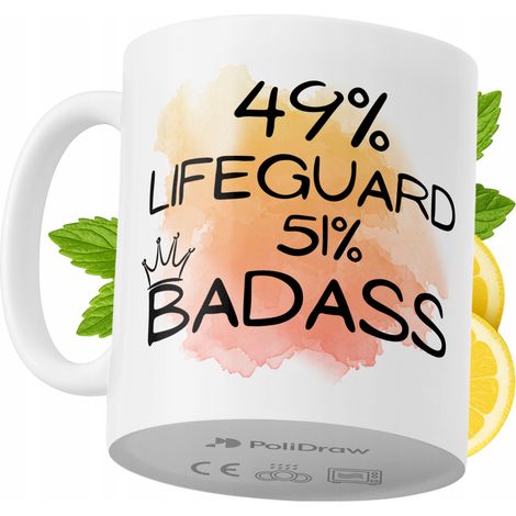 Lustige Tasse für Rettungsschwimmer – Kaffee- oder Teetasse mit witzigem Textdesign – ideal für Geburtstage, Namenstage, Feiertage und besondere Anlässe. Hochwertige Tasse für Zuhause, Büro und Arbeit