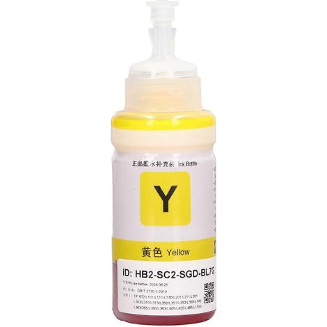 Recharge pour cartouches d'imprimante (jaune) pour 672 L360 L380 L351 L1300 L383 L565