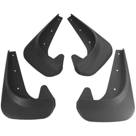 4 Pièces Bavettes Garde-Boue Anti-éclaboussures, Garde-Boue De Voiture, Garde-Boue Universel pour Voitures, Bavettes Avant Et Arrière Voiture Mud Flaps Guard Splash, pour Voitures Camions (1/5)