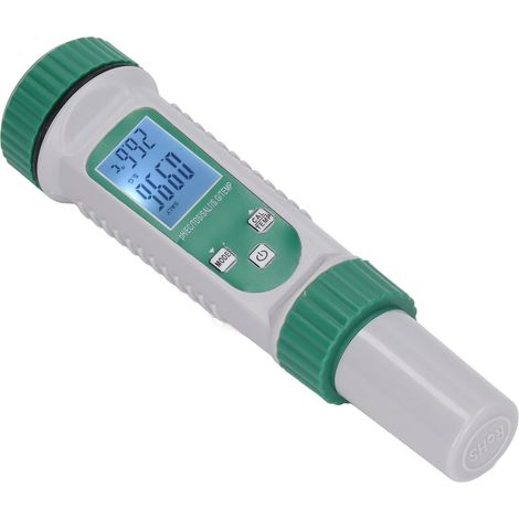 Wasserqualitätstester 6 in 1 pH EC TDS SALT SG TEMP Messgerät mit Digitalanzeige für Pflanzzwecke (1/5)