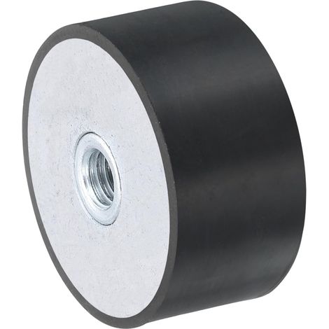 40 x 20mm Filetage M8 Femelle Silentblocs en Caoutchouc, Isolateurs de Vibrations, Remplace les Tampons Anti-Vibrations Plaque de Base en Caoutchouc (1/5)