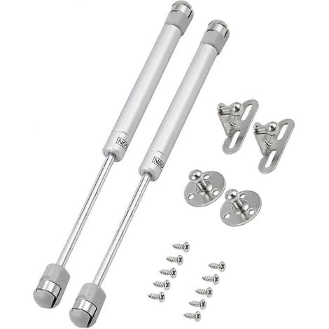 TEHAUX Supports de ressort à gaz hydrauliques (2 pièces) pour charnières de porte pliante de placard (1/5)