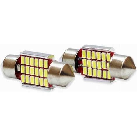 Lámpara de posición 12V 18LED 31MM 4W MAXTECH L-P050 Ultra Brillo SV8.5 (1/2)