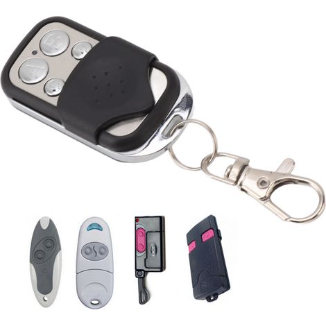 Copie et duplication universelles des codes d'apprentissage pour les petites télécommandes métalliques à quatre boutons, y compris les télécommandes de portes de garage à enroulement (433 MHz). (1/5)
