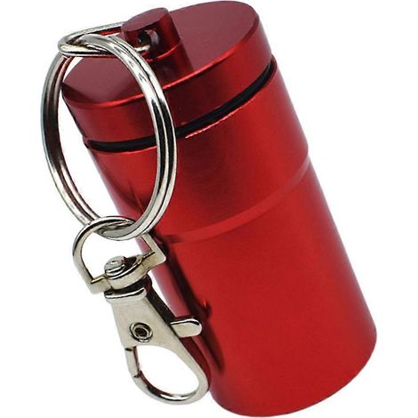 Mangeoire suspendue pour oiseaux rouges, boîte en alliage d'aluminium compatible avec l'alimentation (1/5)