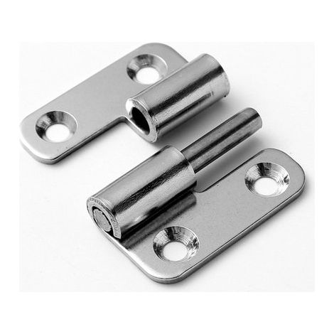 piezas,Bisagra para armario,Fácilmente ajustable,Bisagra para muebles,Bisagra de acero inoxidable,Bisagra para puerta (1/4)