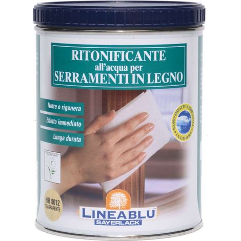Sayerlack Ritonificante per Serramenti in Legno 750 ml - Nutre e Rigenera