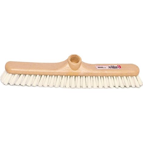 Frottoir nylon blanc 38cm douille vis - Lot de 4 Colis de 6 - Thomas Brosserie