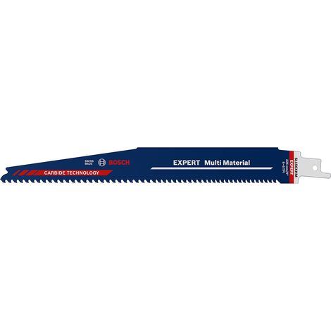 Bosch 10x Lame per Seghe Universali Expert Multi Material S 1156 XHM (225 x 25 mm, Accessorio Sega Universale), 225 mm/9 pollice (1/4)