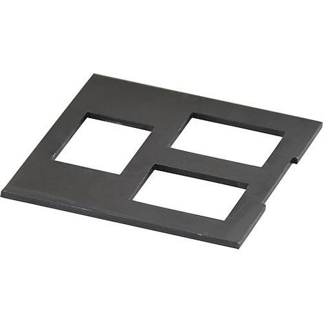Platine de montage données techniques 19,3x14,6mm, noir