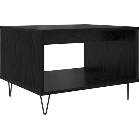 Maison Exclusive - Tavolino da salotto Rovere nero 60 x 50 x 40 cm