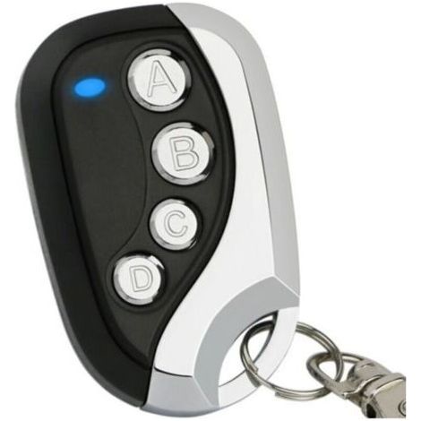 2Pcs Télécommande Universelle Copieuse Remote, Alarme et Lumière en Une Seule Télécommande - Signal 433 Mhz (1/4)