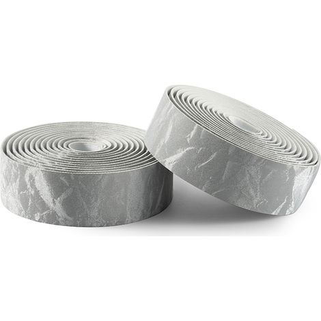 Cinta de manillar de bicicleta de terciopelo PU - Gris (1/5)