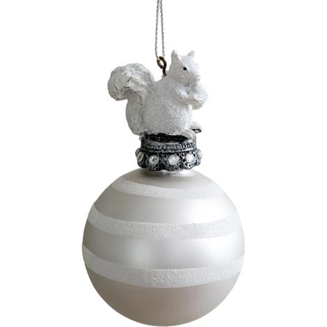 Boules de verre artistiques pour les vacances d'hiver, y compris forme d'animal et motif rétro scintillant, décoration de vacances (1/5)