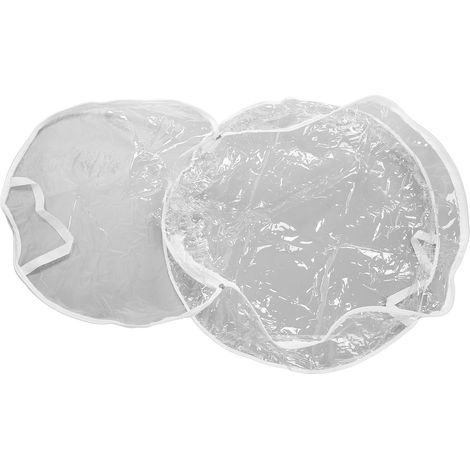 Sacs de rangement transparents pour toutes les saisons, adaptés à un usage quotidien à la maison, notamment pour les couronnes de fleurs, les décorations de Noël et les décorations de Pâques. (1/5)