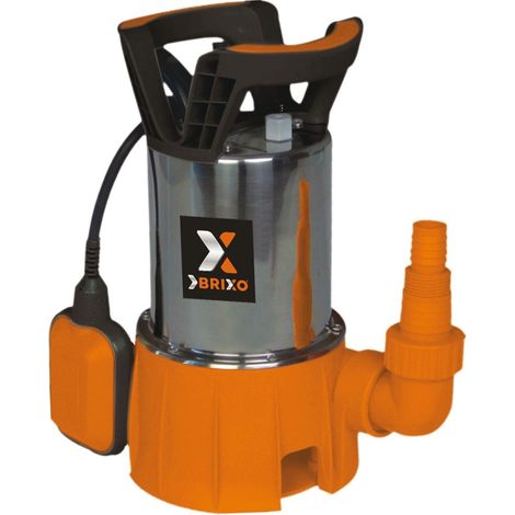 Pompa sommergibile per acque sporche Cavo 10M Inox 750 Brixo