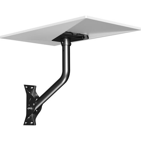 Support Métallique Pivotant 360 Degrés pour Récepteur Gen 3, Gen 4 et 4X, Base Rotative Universelle, Bras Courbé (1/5)