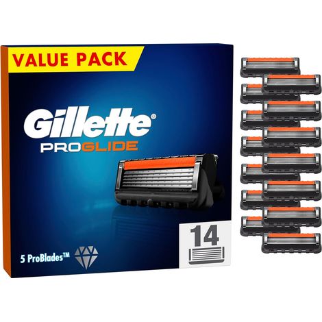 Gillette ProGlide Systemklingen 14er Ersatzklingen