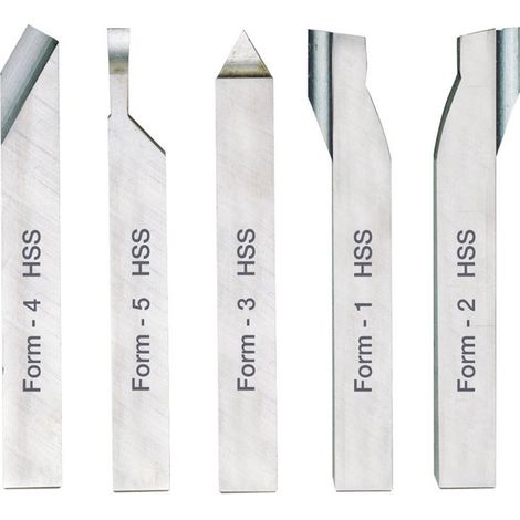 Serie di 5 utensili 10x10x80 mm Proxxon 24550 -  -