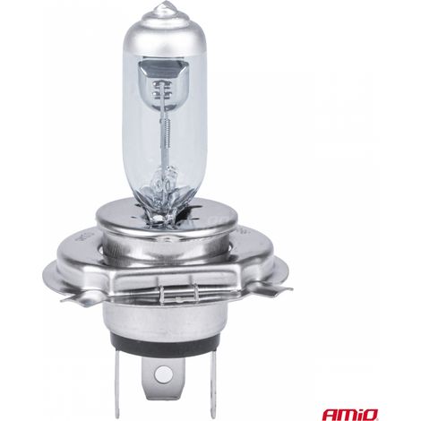 Ampoule halogène H4 12V 60/55W 1 pièce blister amio-03361 (1/3)