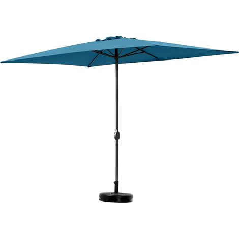 Sonnenschirm "Sol 2" - Rechteckig - 2 x 3 m - Blau