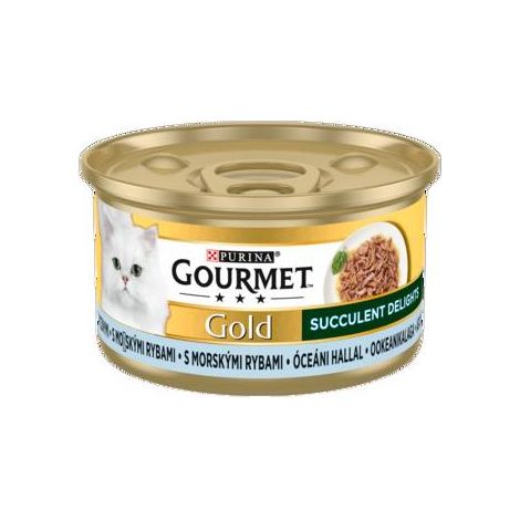 Gourmet GOLD Délices succulents au poisson de mer 85 g
