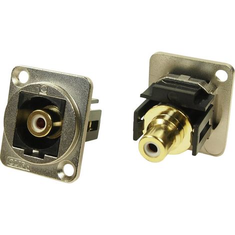 Prolongateur Cinch-RCA femelle vers Cinch-RCA femelle Cliff CP30231M 1 pc(s) W911871 (1/2)