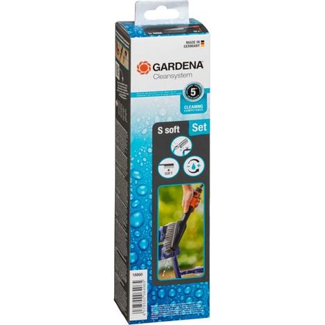 Gardena Cleansystem Wasch-Set Handbürste S soft