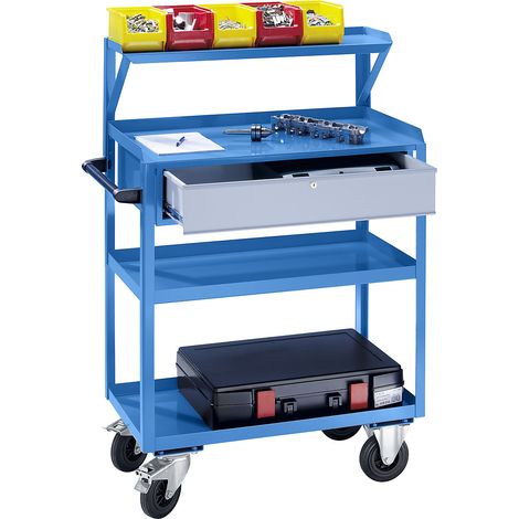 eurokraft pro, Chariot de montage, avec tiroir verrouillable,