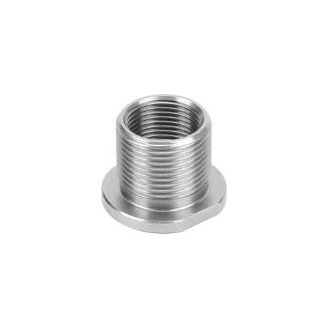 Adaptateur de filtre à carburant, raccord fileté en acier inoxydable 1/2-28 vers 5/8-24, raccord universel (1/5)