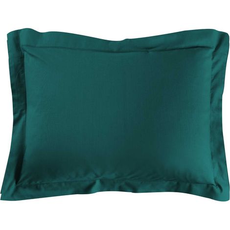 Taie d'oreiller 50 x 70 cm Couleur emotion emeraude (1/4)