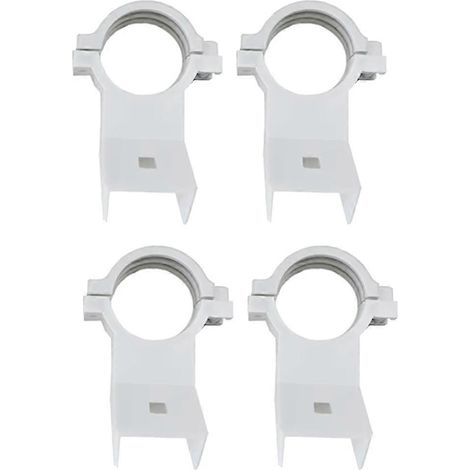 Lot de 4 supports LNB pour antennes paraboliques en bande KU, conception renforcée de 20 mm pour une durabilité et une stabilité accrues. (1/5)