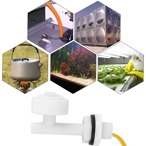 DC220V Flüssigkeitsstandsensor mit rechteckiger Seitenmontage, Schwimmerschalter für Aquarium, Pumpe, Auto, Boot (1/5)
