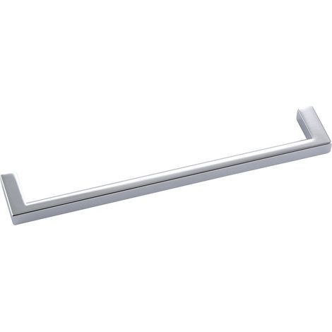 Schubladengriff Macha Möbelgriff B 200 mm, Griff ZN verchromt poliert