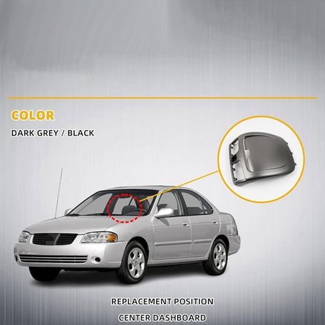 Suitable for the center dashboard ventilation panel frame of Nissan Sentra 00-06 (1/5)