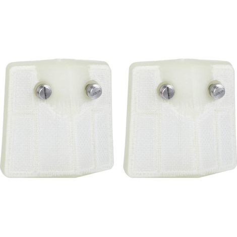 Lot de 2 Kits de Remplacement de Filtre à Air pour Tronçonneuse Kit de Filtre à Air pour Tronçonneuse pour Modèle Husqvarna 61 181 266 281 288 (1/5)