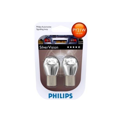 Ampoule de signalisation Philips Automotive 31117730 Silvervision PY21W 21 W 1 paire(s) V773241