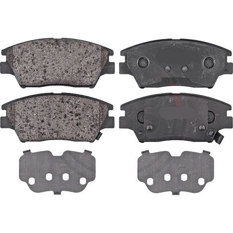 KIT PASTIGLIE FRENO ANTERIORI compatibile con SSANGYONG XLV SUV / PASTIGLIE FRENANTI AUTO OEM P 77 001, / SOSTITUZIONE DIRETTA / BASSA POLVERE / SILENZIOSO