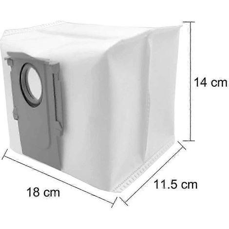 Bolsa para polvo accesoria para Roborock Q7Max/Q7 Max Plus/Q7 Max+/ S7 MaxV Ultra, aspiradora de repuesto, edición 0710