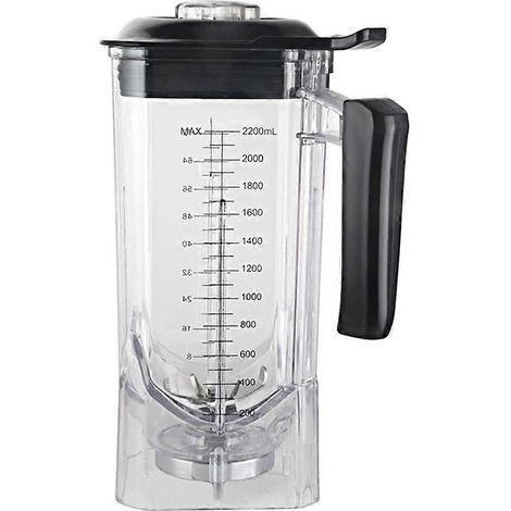 Couvercle inférieur de rechange pour bol de mixeur DEMASHI DMS-K95 DMS-K31 / Kitchenaid (récipient pour extracteur de jus). (1/5)