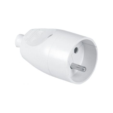 Prise blanche portable GN-171 pour rallonge électrique