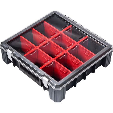 ADB Kleinteilemagazin Sortimentskasten Sortierkasten Organizer HD 400 Sortierbox (1/4)