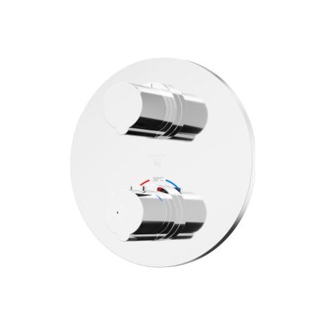 Steinberg 100 - Mitigeur thermostatique encastré pour 2 appareils, chrome 100 4133 3 (1/5)