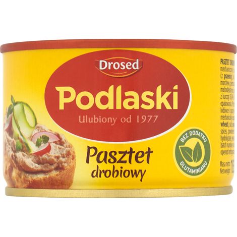 Paté di pollame Podlaski Drosed - delicato, senza conservanti (1/2)