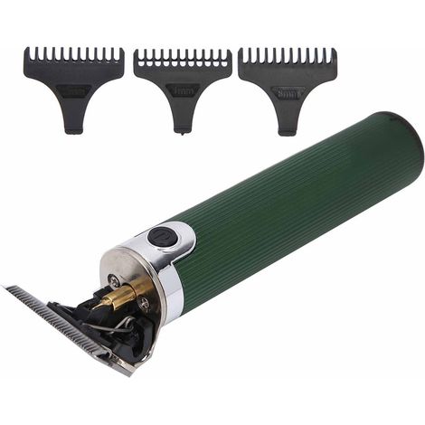 Tondeuse à cheveux électrique rétro, coupe-cheveux professionnel pour homme, kit de coiffure salon avec accessoires, lame précise, rechargeable (1/5)