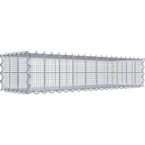 Gabiondeco - Gabion à mailles très fines pour gravillon 100 cm x 20 cm x 30 cm (L x H x P). maille 10 x 10 cm. spirale - Made in Germany (1/3)